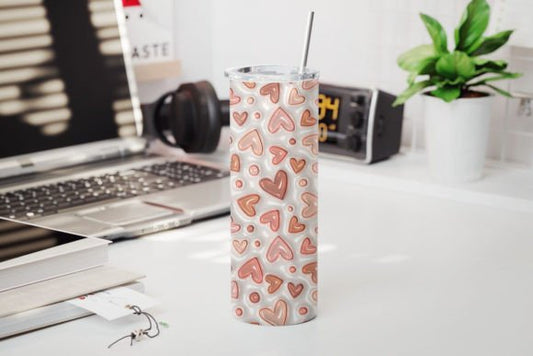 3D Inflated Valentine's Tumbler