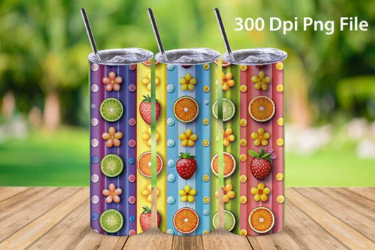 Summer Fruit Tumbler