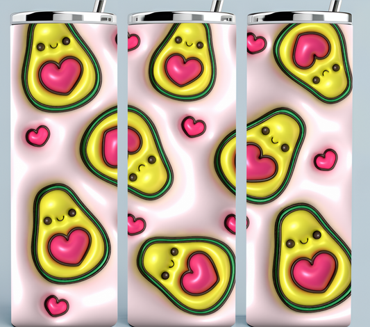 Avocados 3D Puff