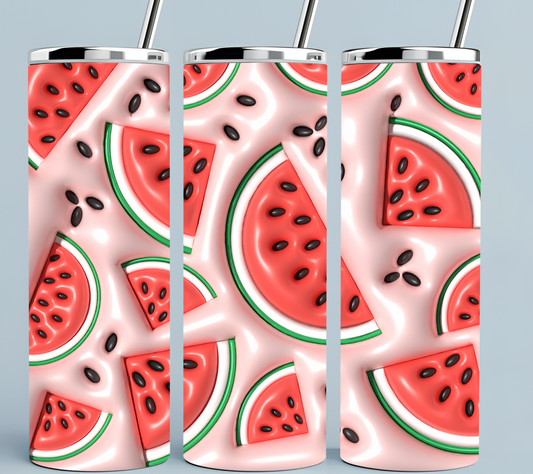 Watermelon 3D Tumbler