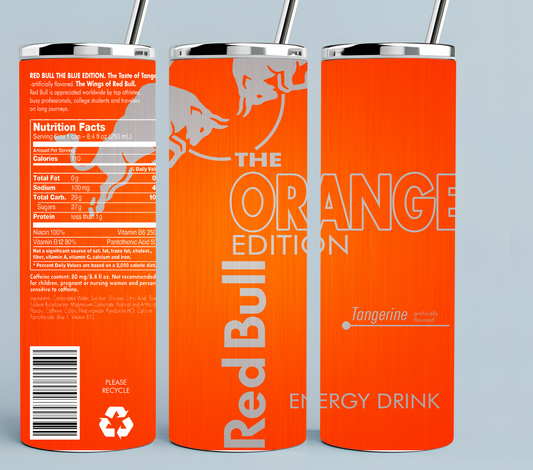 Red Bull Energy Drink Orange Edition