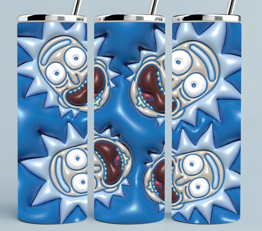 Rick and Morty 3D tumbler
