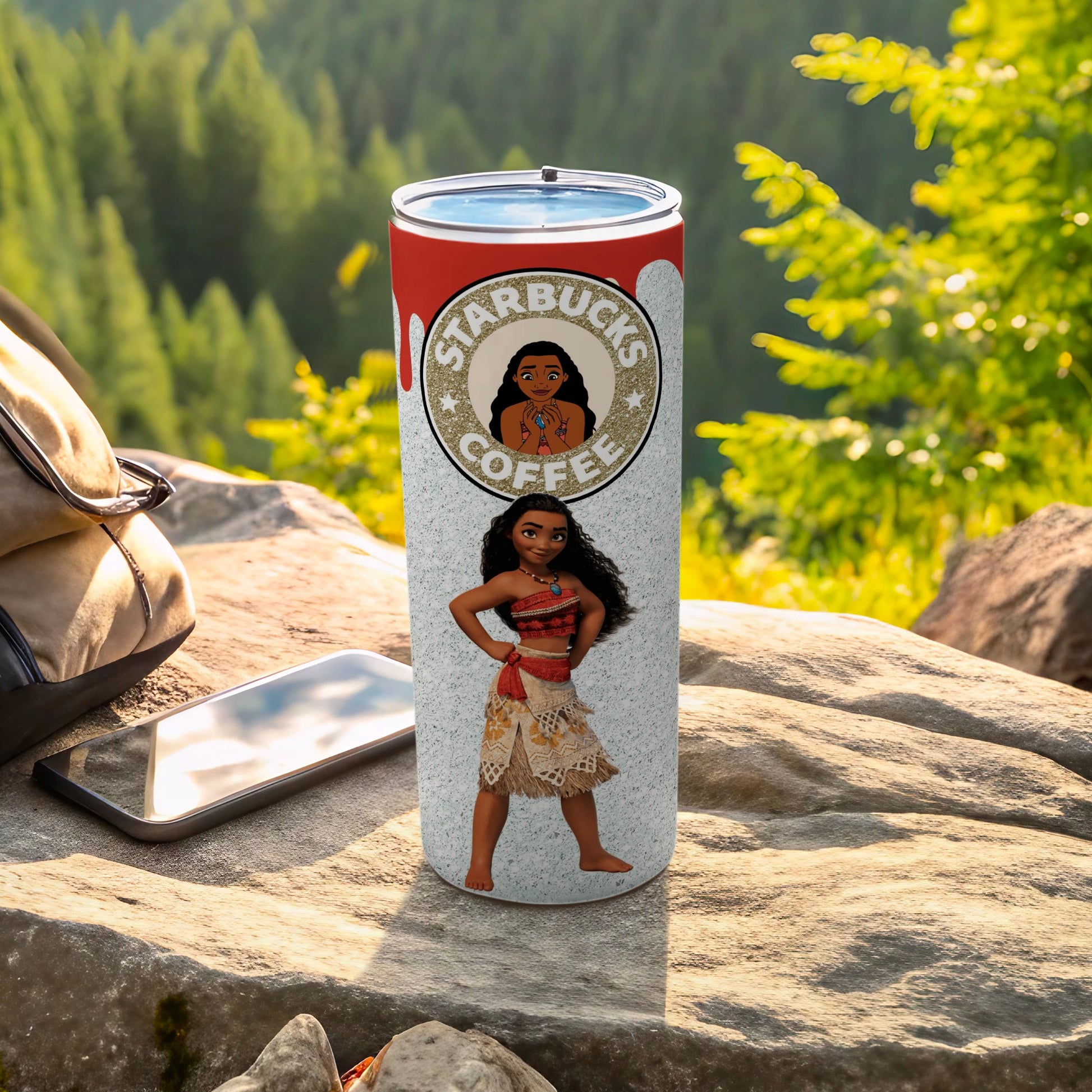 Starbucks Coffee Moana Themed Tumbler for Adventure
