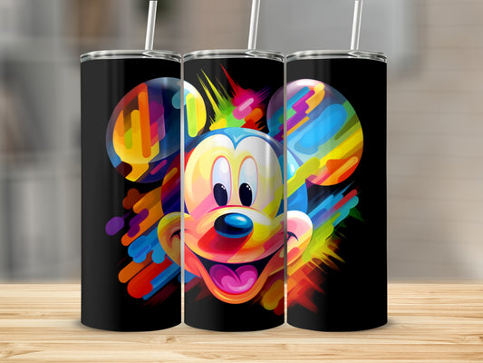 Colorful Mickey Mouse Tumbler Large Size Drinkware
