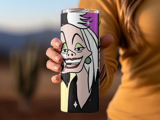 Vibrant Cartoon Character Thermal Tumbler Flask