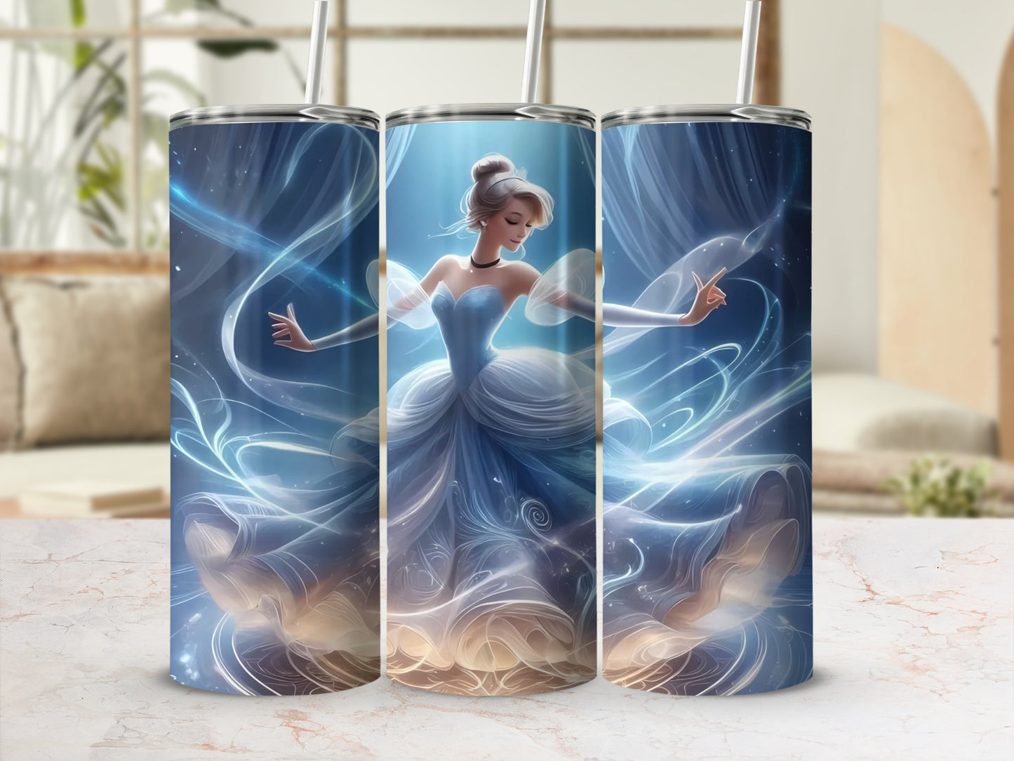 Enchanting Princess Dance Scene Insulated Tumbler