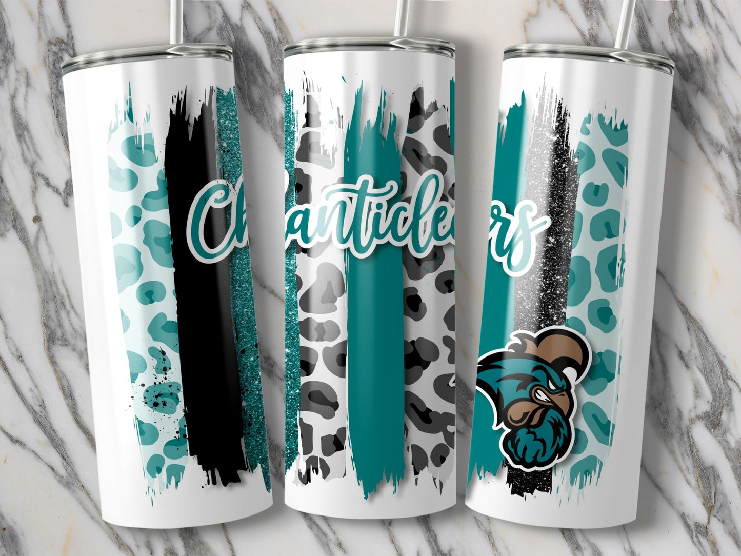 Chanticleers Team Colors Brushed Design Great Tumblers