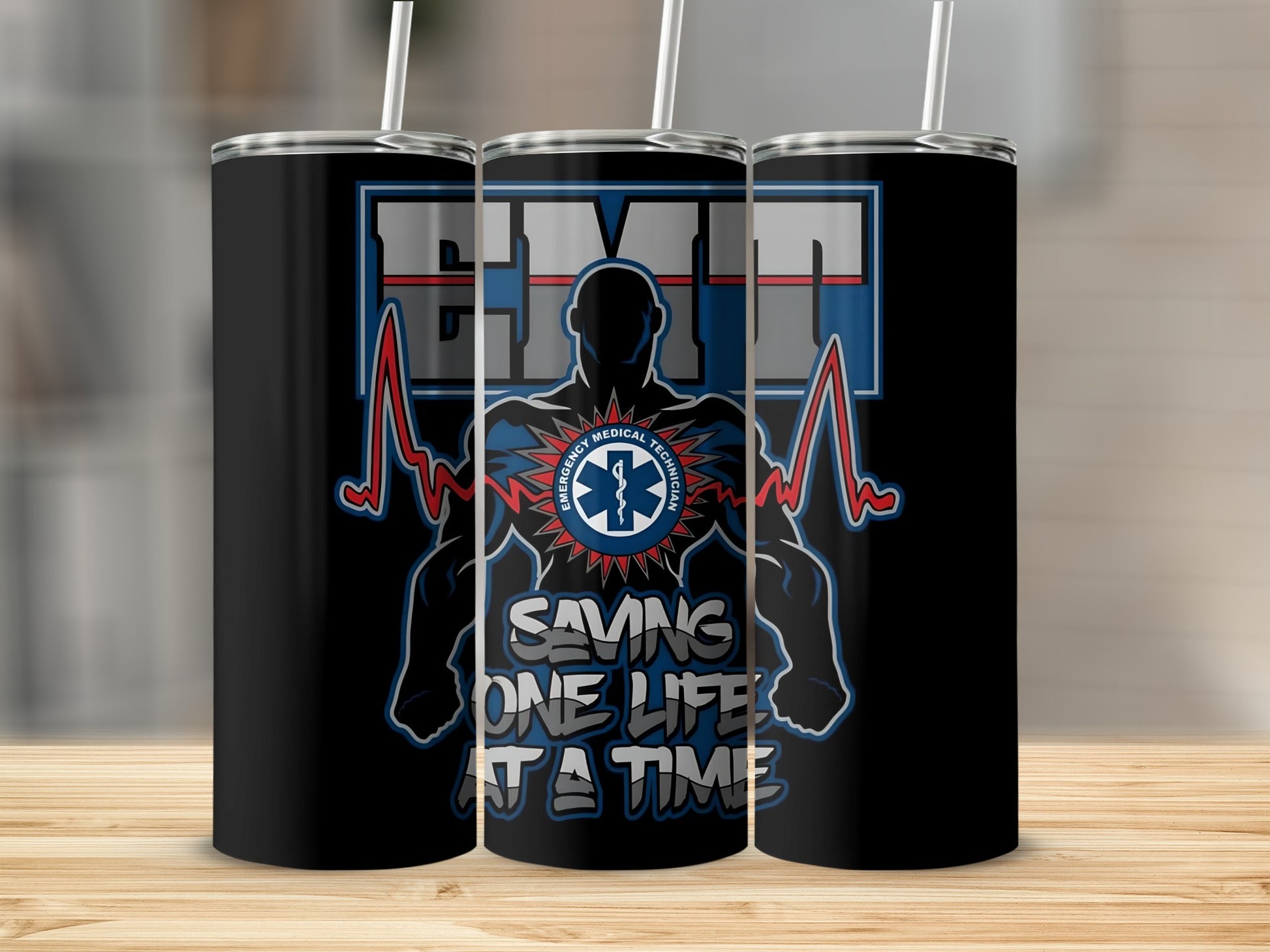 EMT Saving One Life at a Time Tumbler product