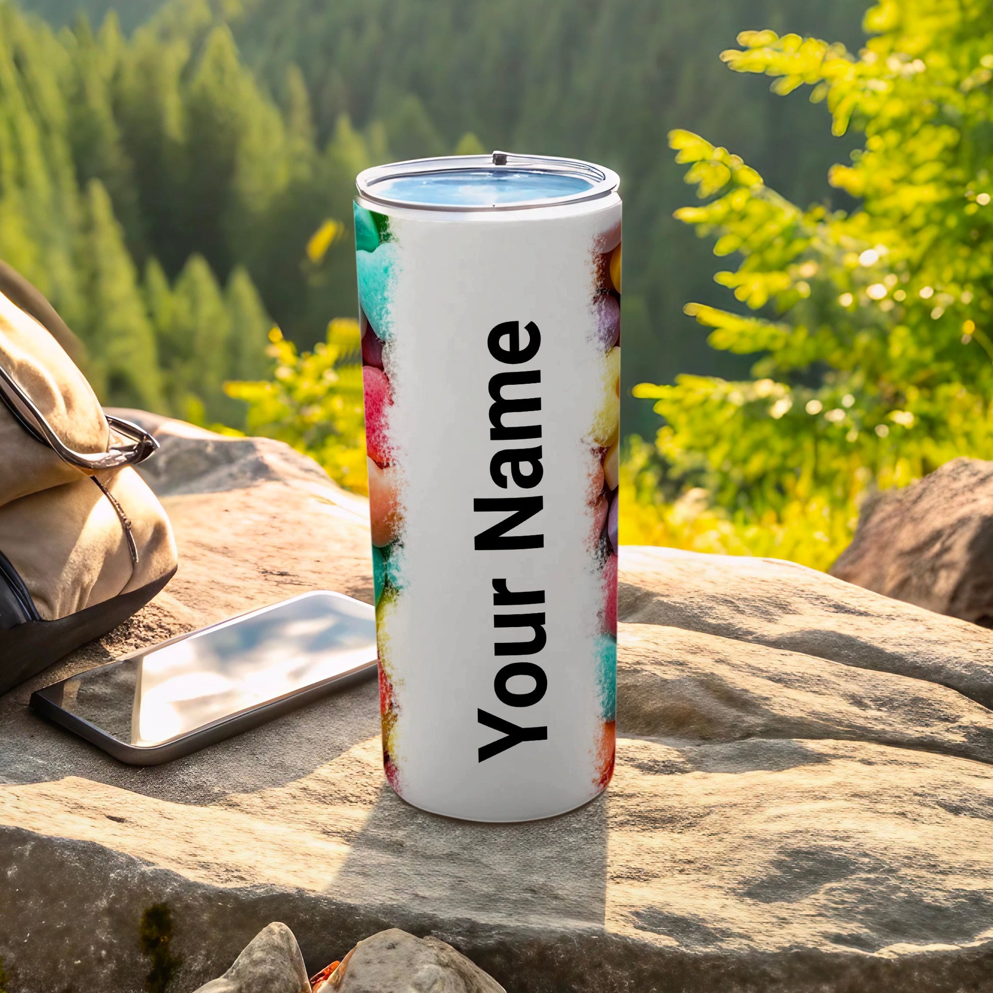 Customizable Tumbler with Your Name for Outdoor Adventures