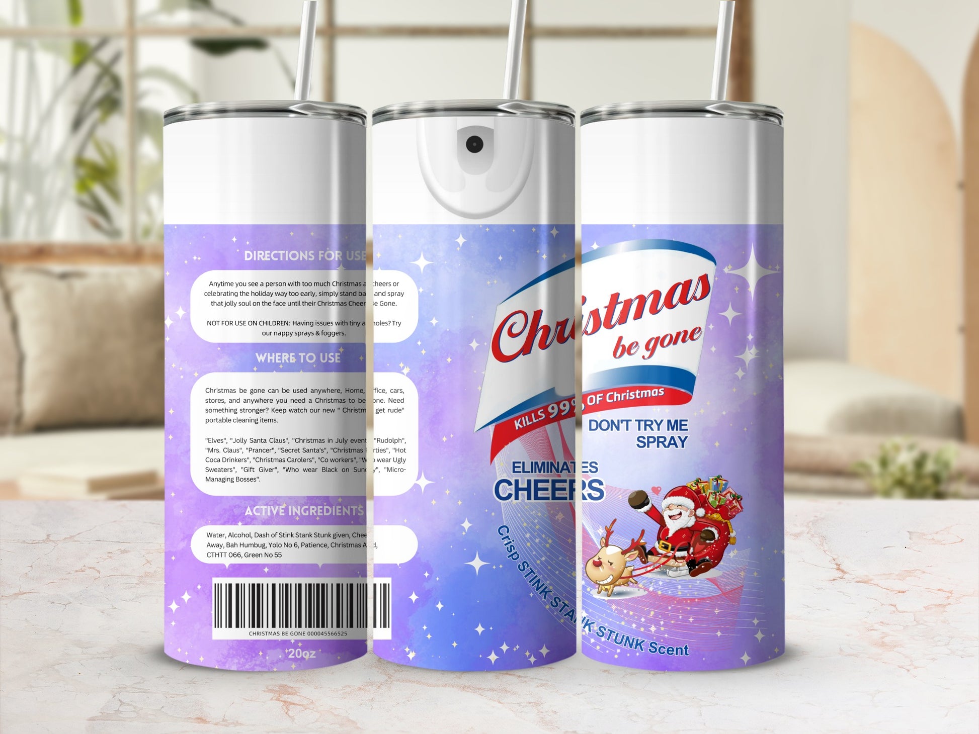 Christmas Be Gone Eliminates Cheers Spray