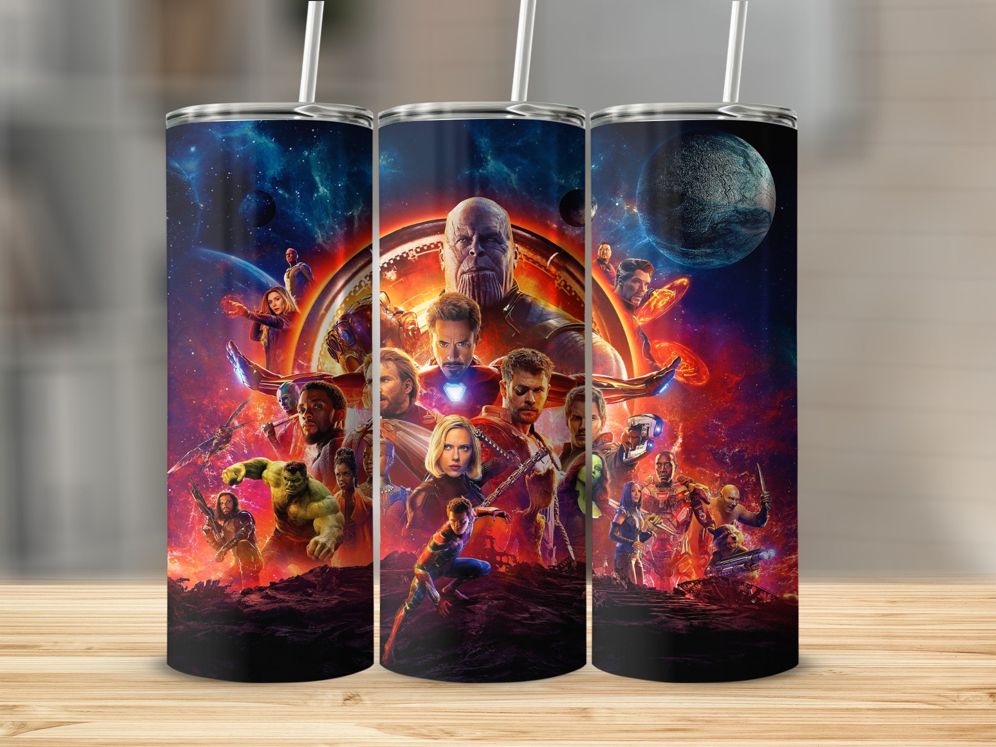 Avengers Infinity War Cosmic Battle Tumbler product type