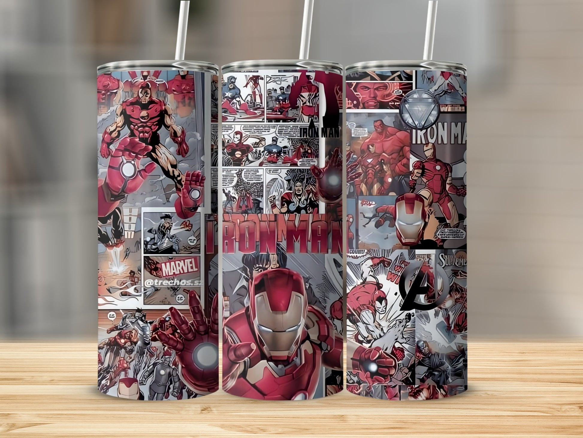 Iron Man Avengers Marvel Comic Tumbler product