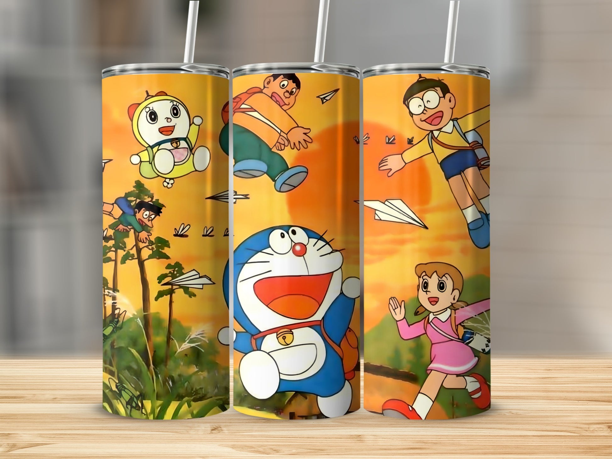 Colorful Animated Characters Tumbler for Everyday Use