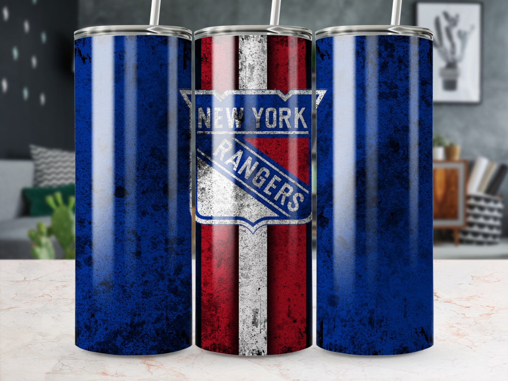 New York Rangers Tall Tumbler Stainless Steel Cup