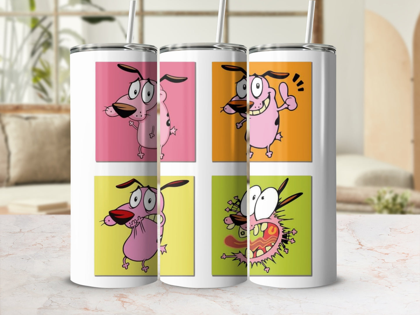 Cartoon Character Design Tumbler Insulated Cup