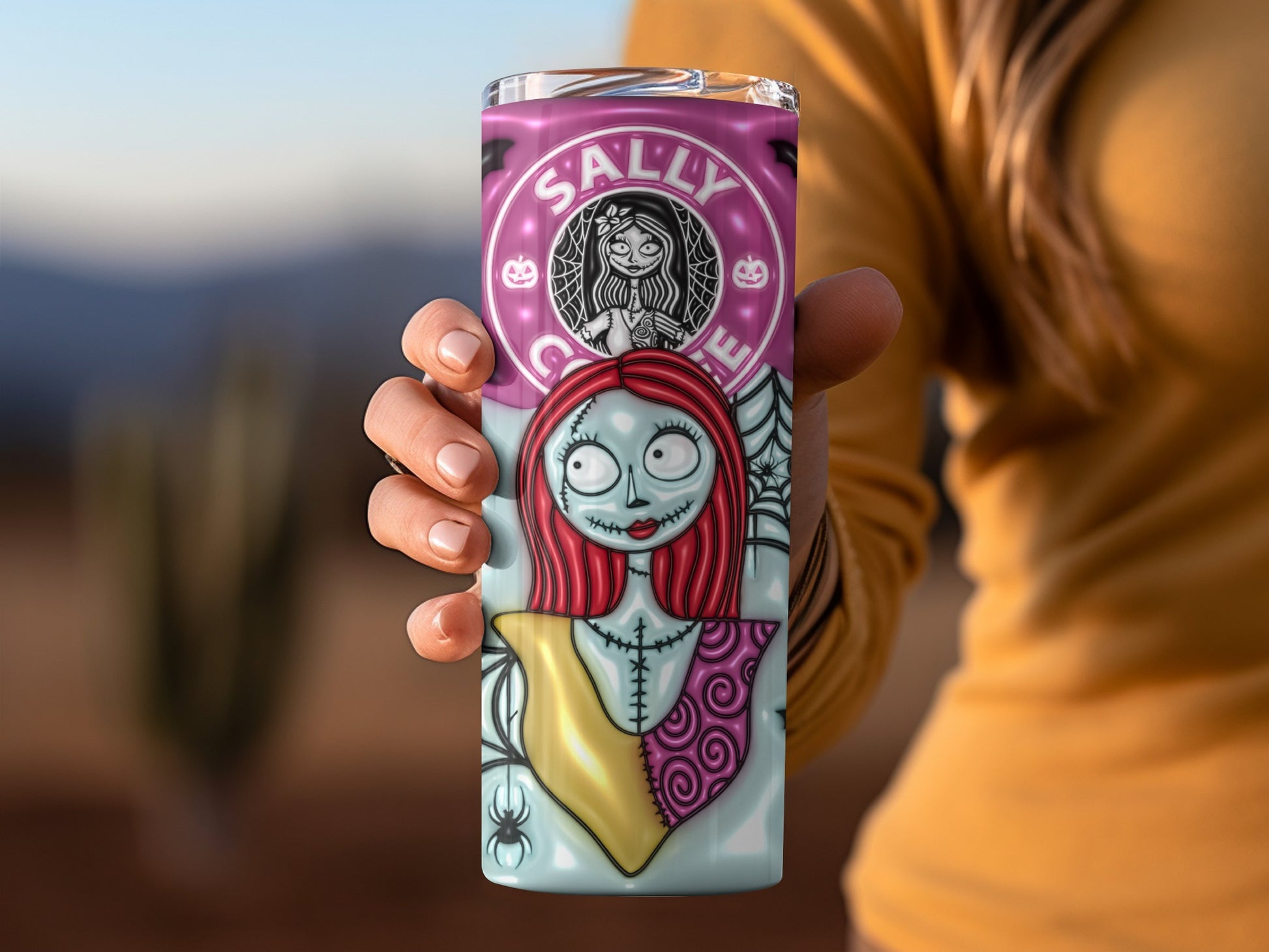 Custom Sally Design Travel Tumbler for Personalized Style