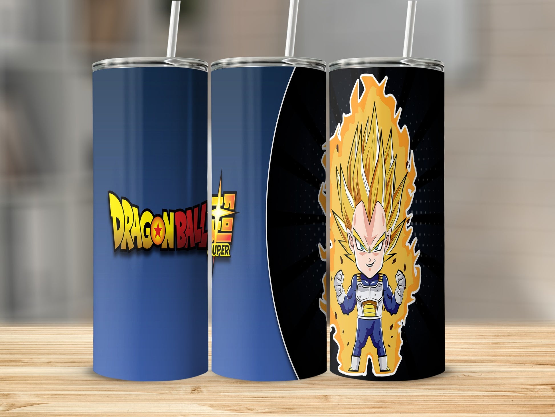 Dragon Ball Super Vegeta Tumbler Cup Anime Fan Product