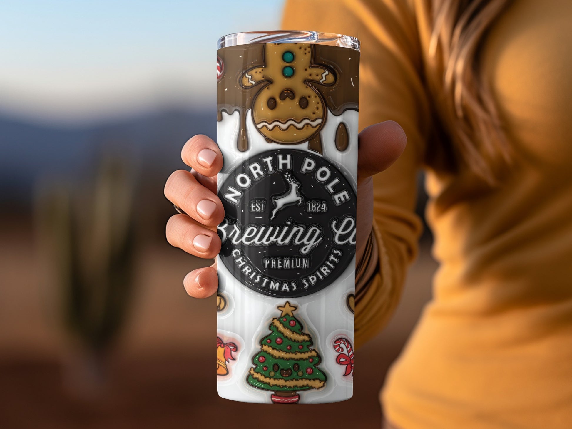 North Pole Brewing Co Premium Christmas Spirit Tumbler