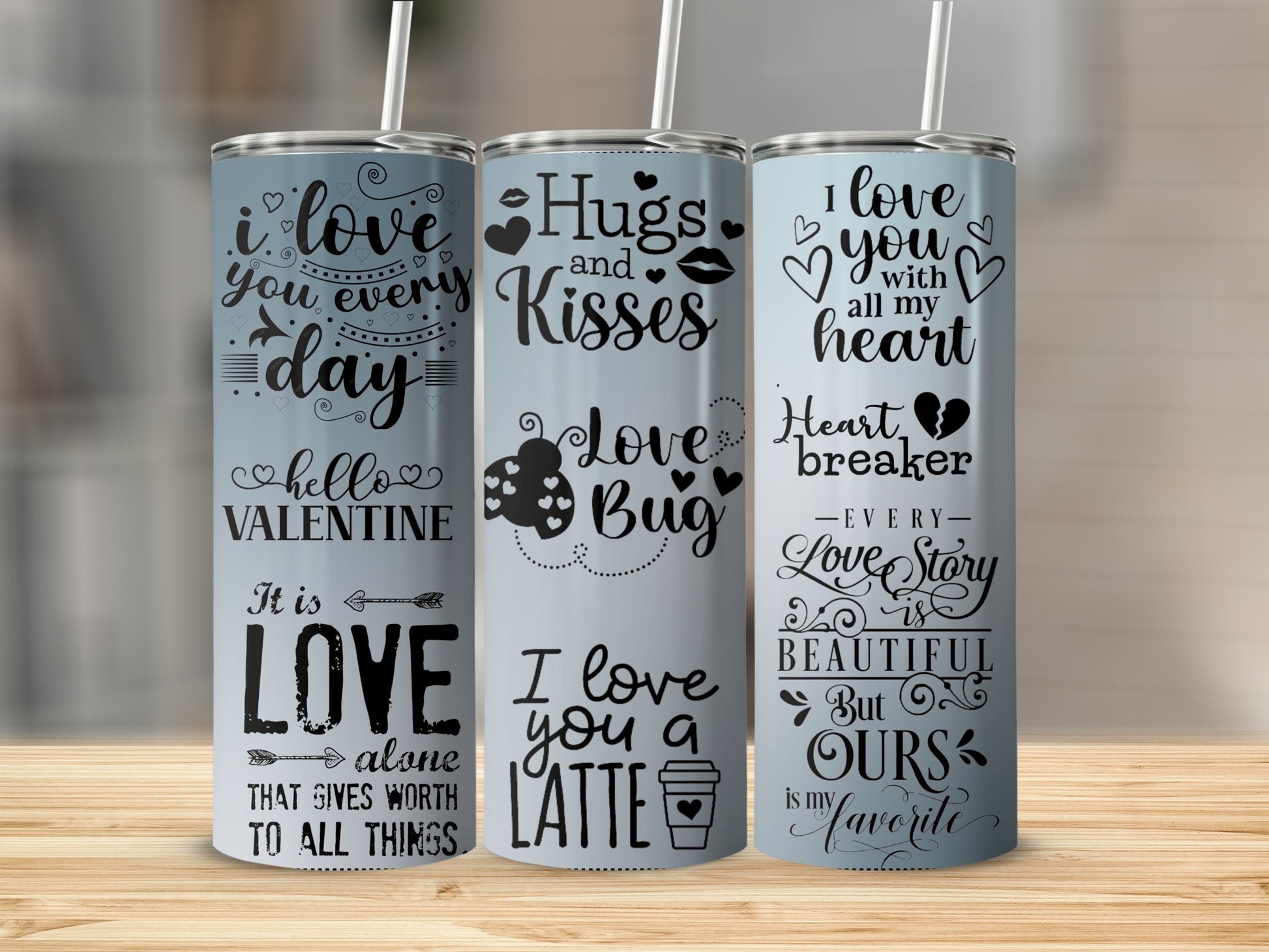 Inspirational Quote Design Tumbler Collection