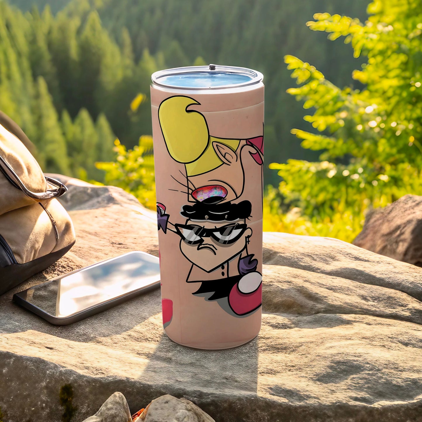 Dexter and Dee Dee Outdoor Adventure Tumbler Cup