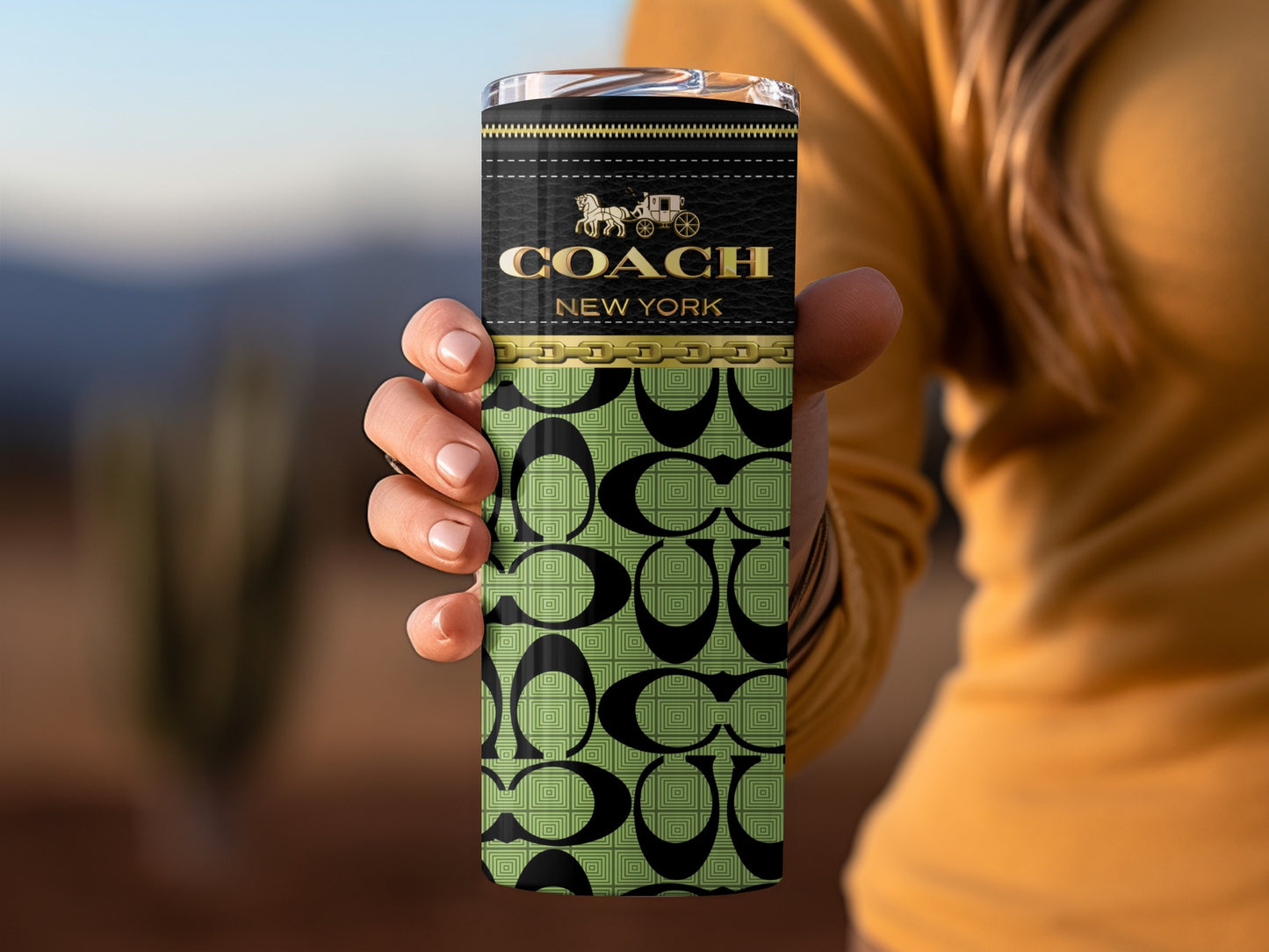 Coach New York Insulated Tumbler with Stylish Design