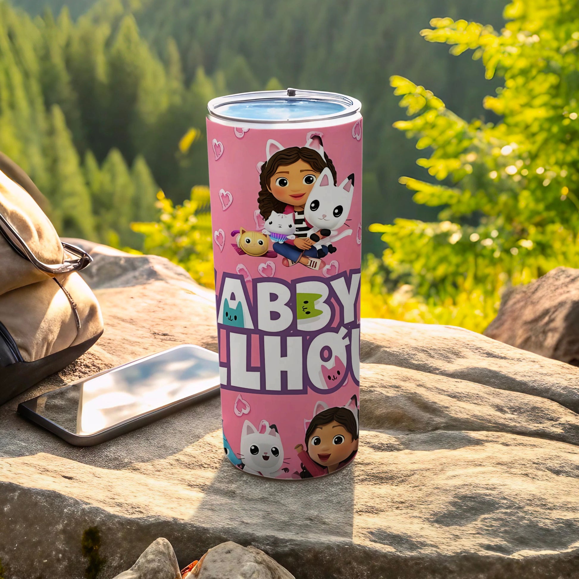 Abby Hatcher Cartoon Themed Travel Tumbler
