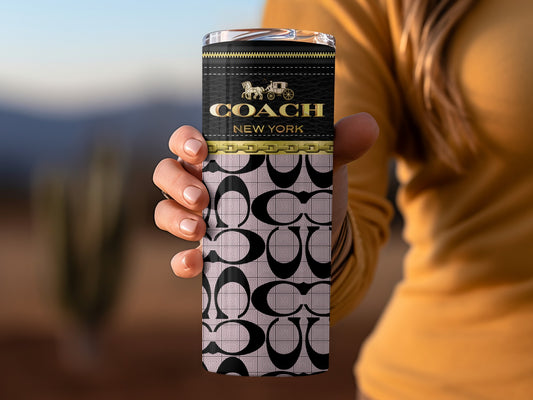Stylish Coach New York Patterned Tumbler Product