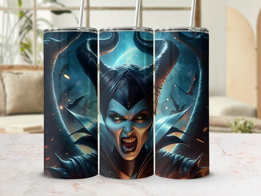 Dark Fantasy Villain Design Insulated Tumbler
