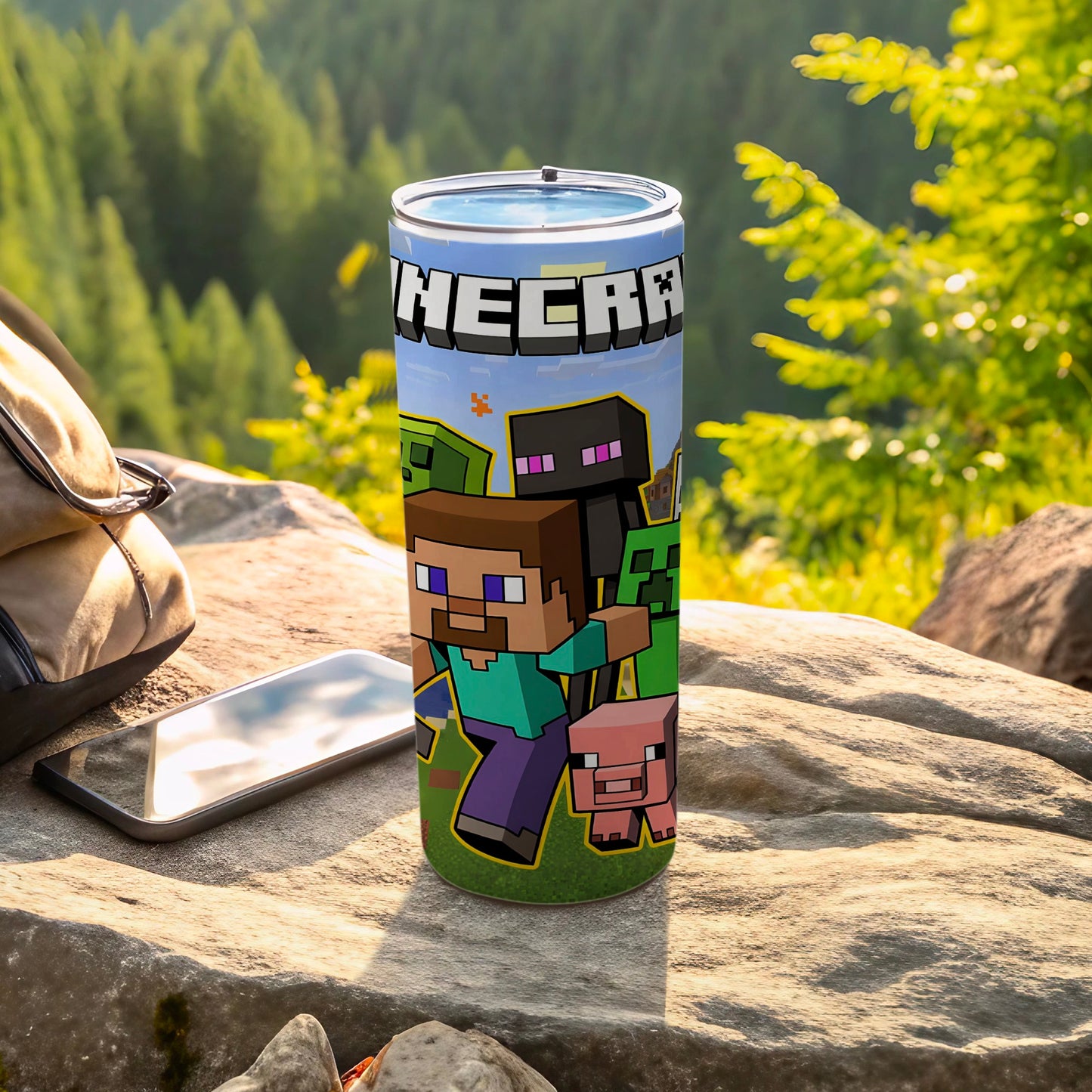 Minecraft Adventure Stainless Steel Tumbler Cup