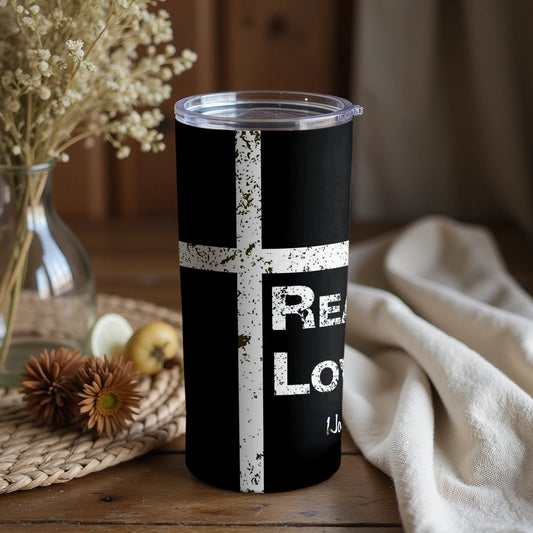 Relax Love Inspirational Travel Tumbler Product