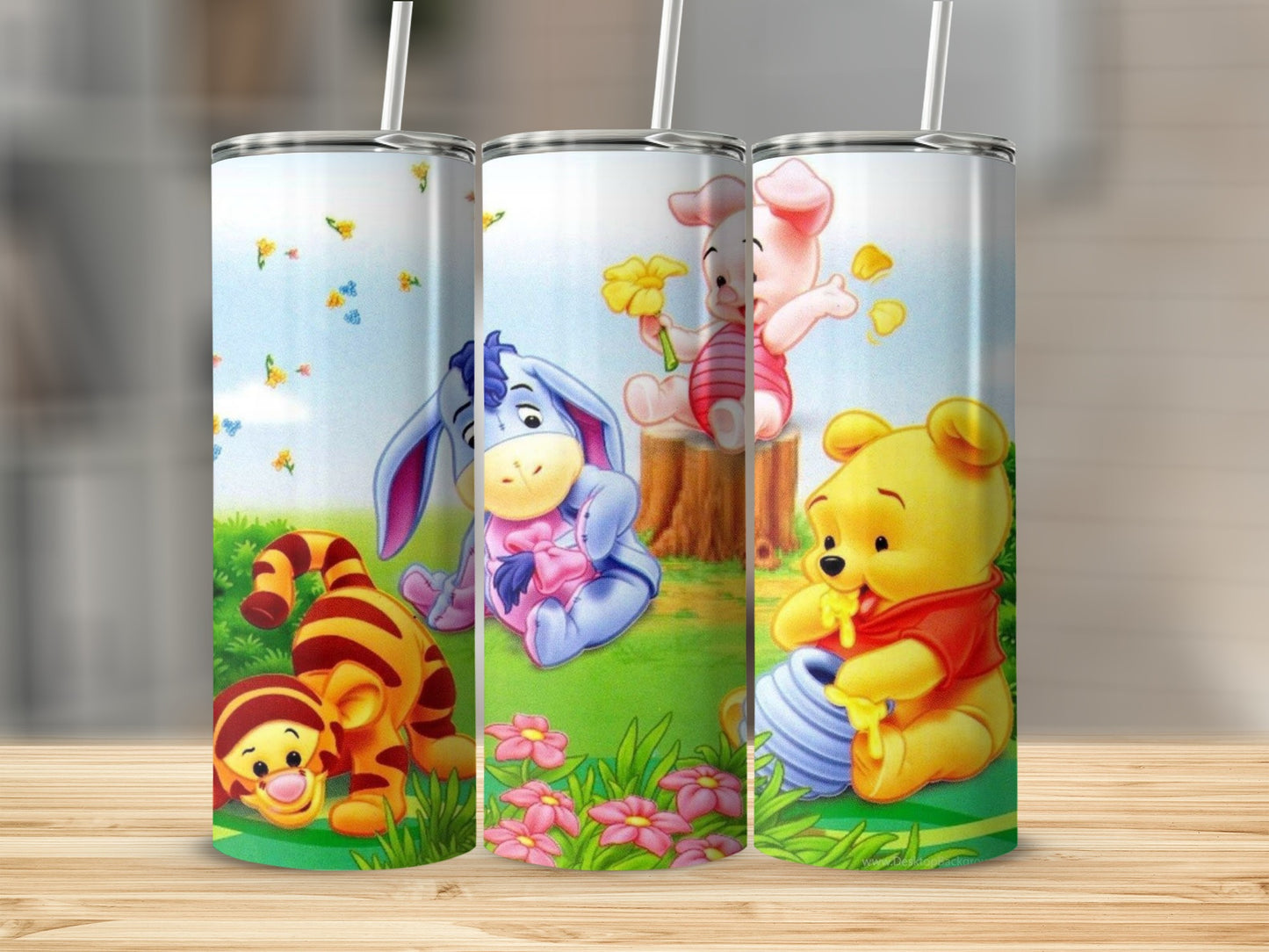 Cute Character Printed Tumblers for Kids and Adults