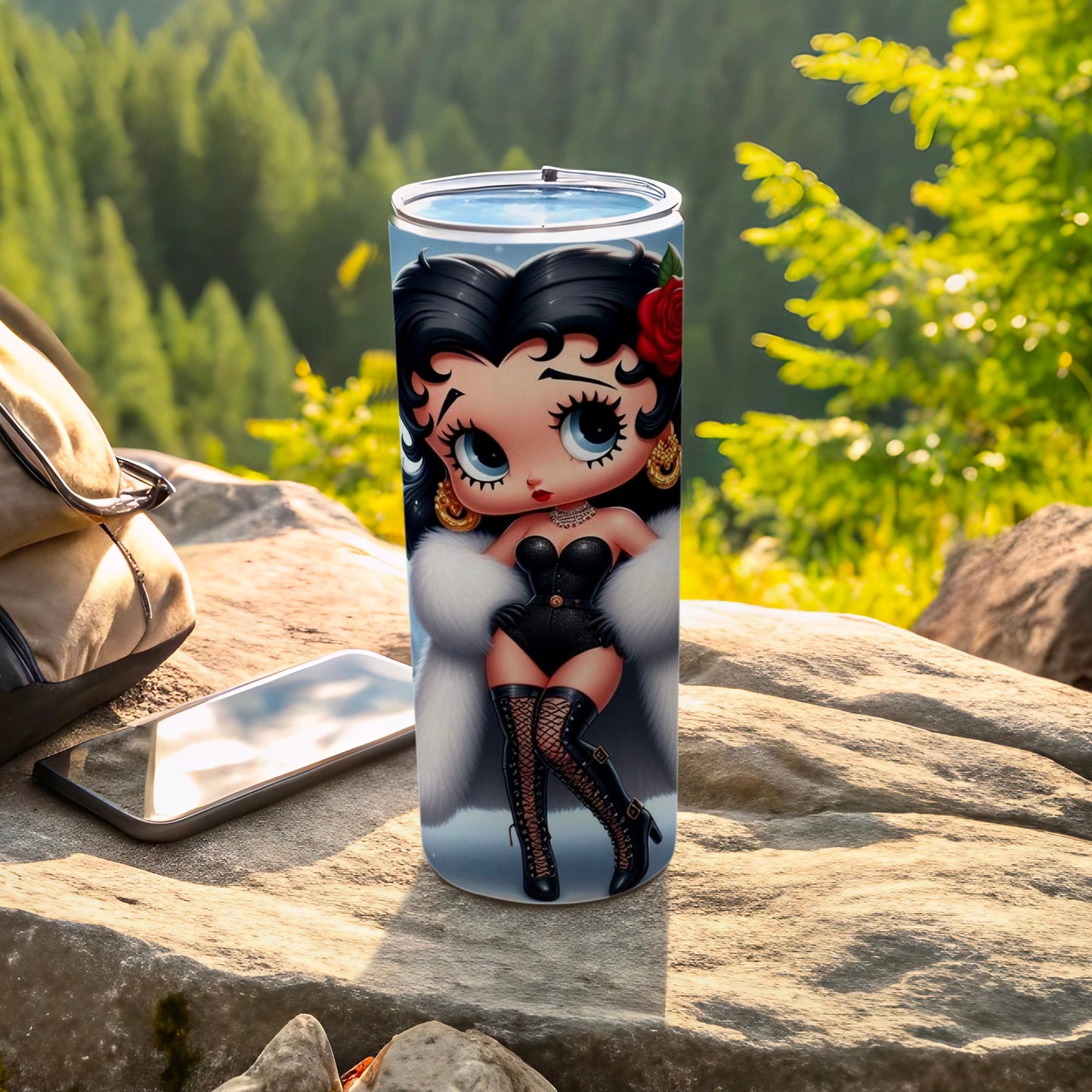 Iconic Cartoon Character Design Insulated Tumbler