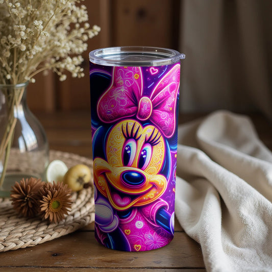 Colorful Minnie Mouse Insulated Drink Tumbler product