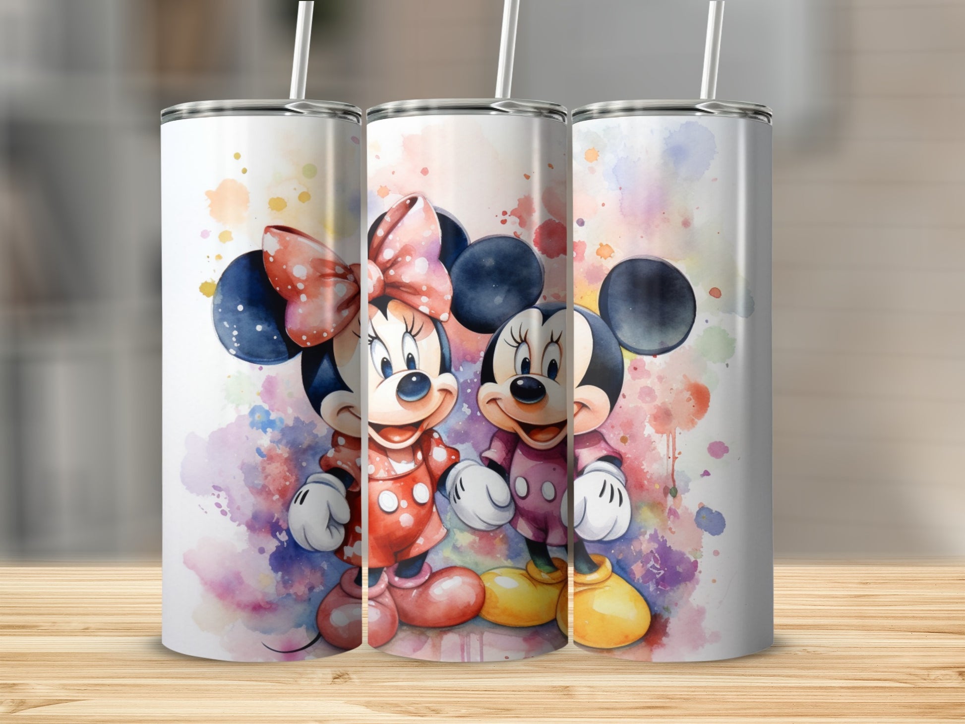 Cute Cartoon Characters Tumbler for Fun and Colorful Days