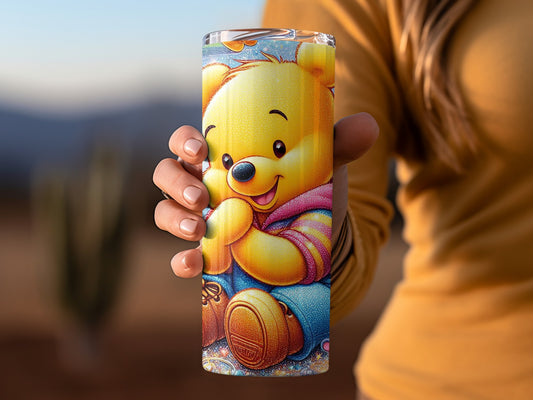 Winnie the Pooh with Mickey Friends Rainbow Tumblers
