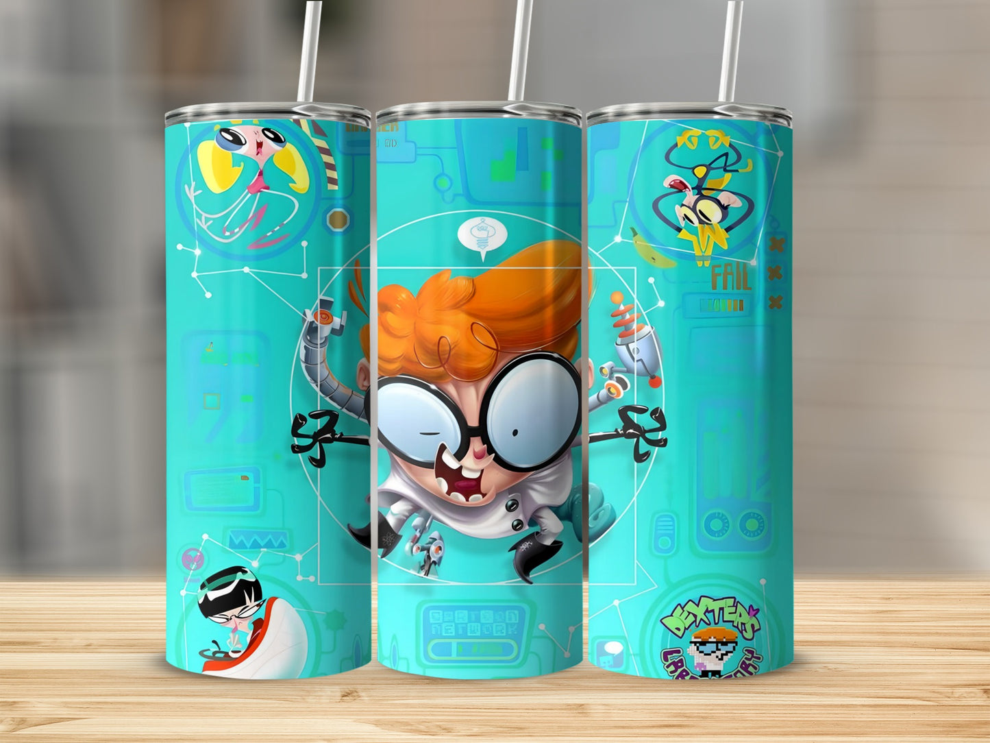 Dexter's Laboratory Cartoon Artwork Design Tumbler