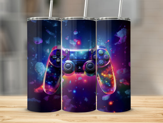 Cosmic Galaxy Gamer Controller Design Tumblers