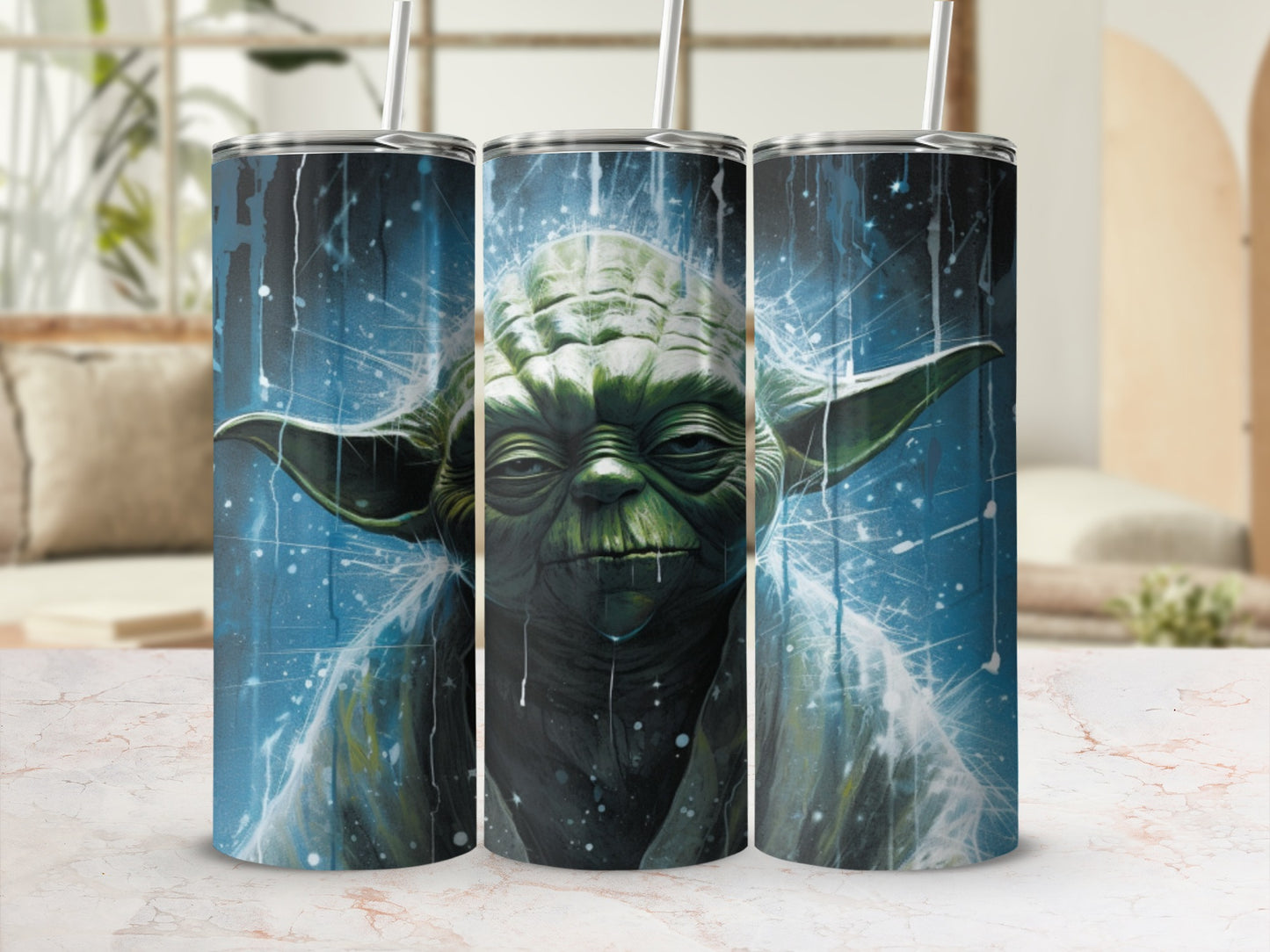 Yoda Star Wars Galactic Force Blue Green product type