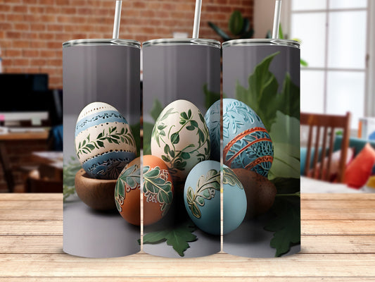 Decorated Easter Eggs Colorful Tumbler product type