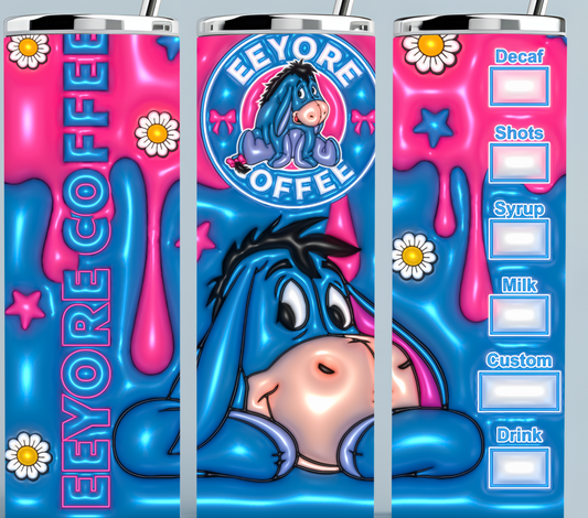 Eeyore Coffee Starbucks Tumbler