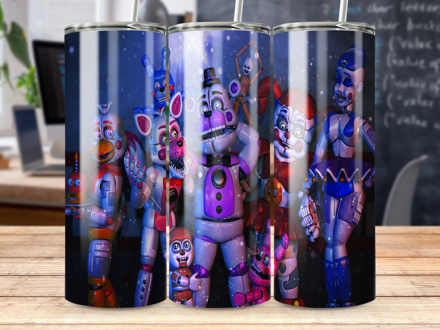 Five Nights At Freddys Sister Location Cast Tumblers
