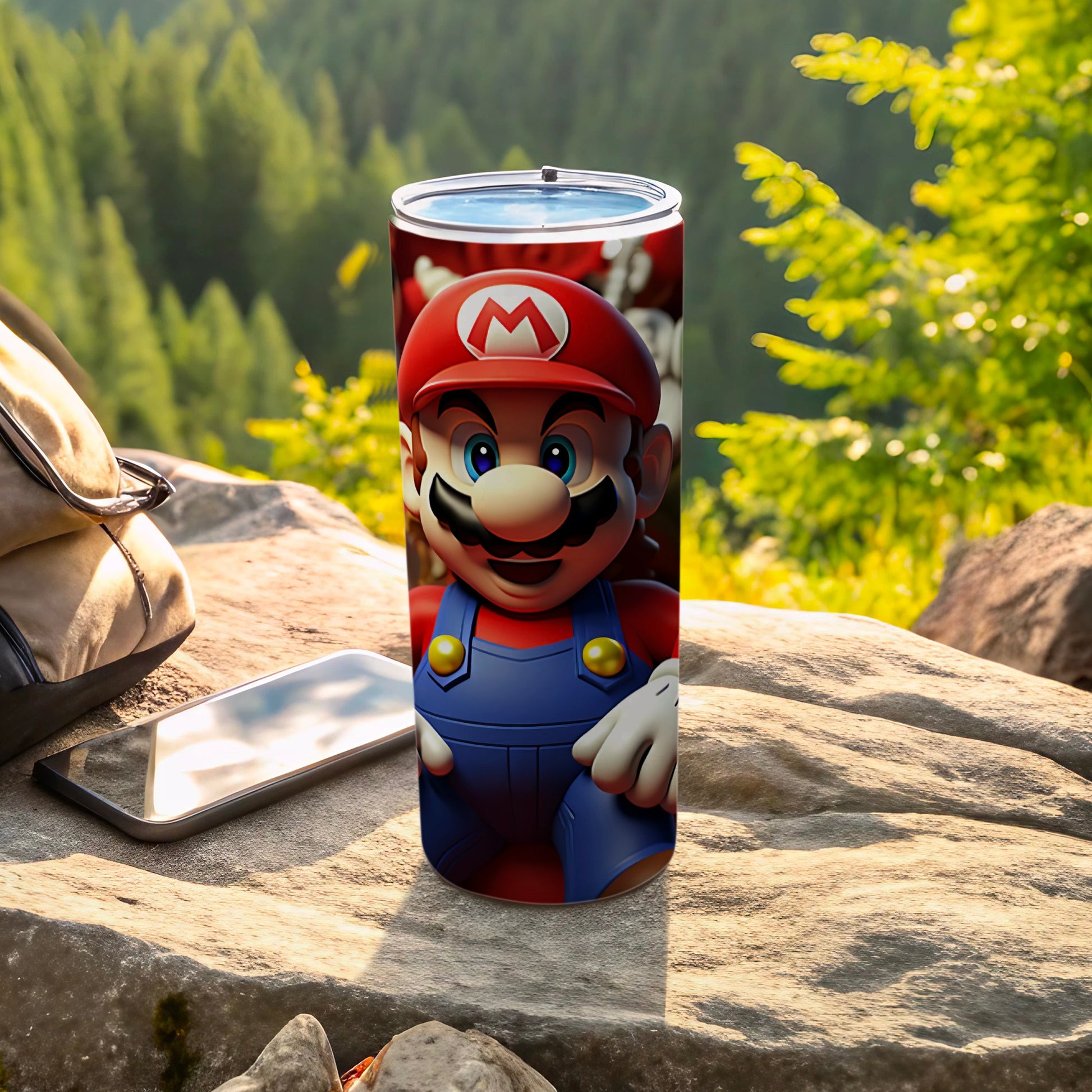 Mario Adventure Insulated Travel Tumbler for Gamers