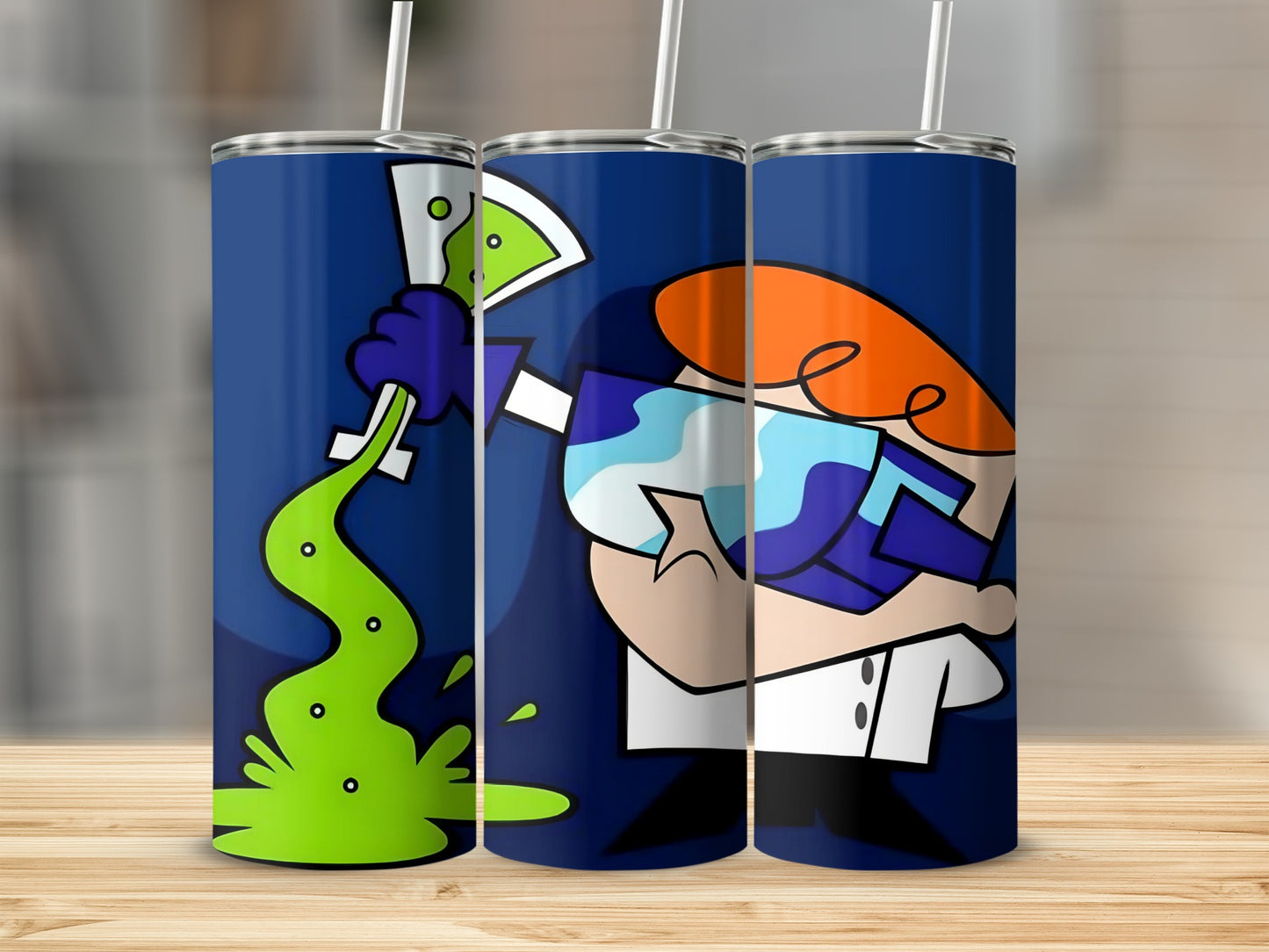 Dexter Inspired Cartoon Lab Design Drinkware Cup
