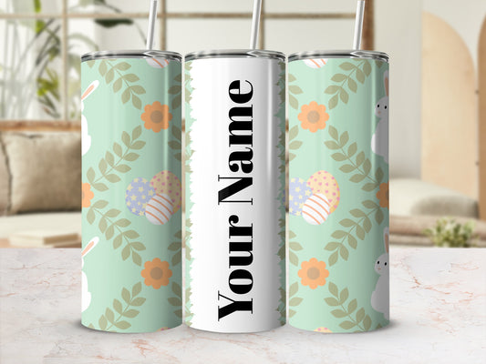 Personalized Easter Theme Customizable Tumbler