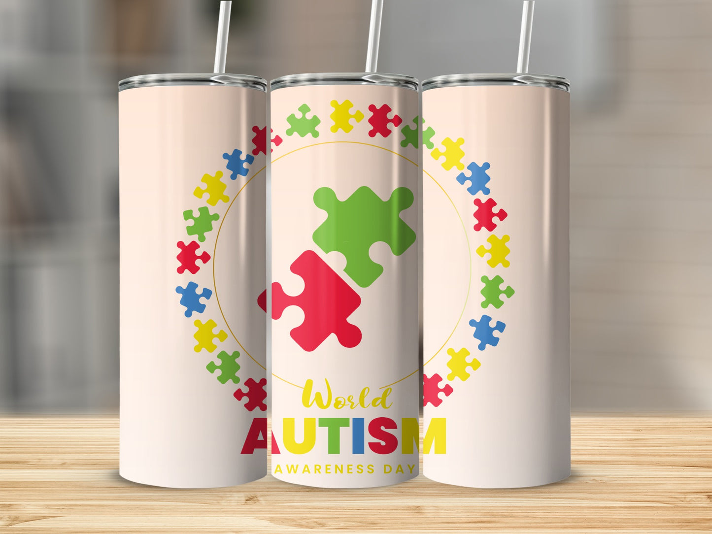 World Autism Awareness Day Tumblers For Everyday Use
