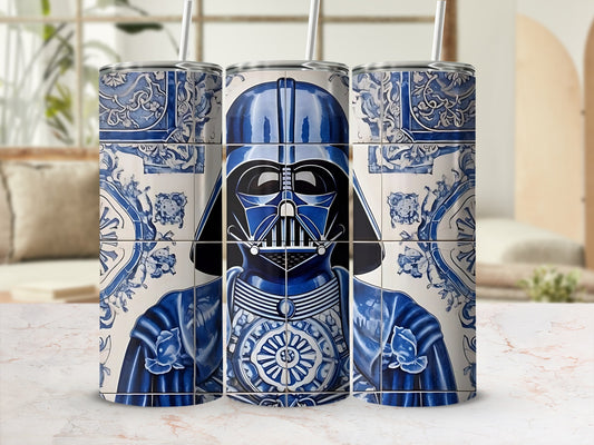 Darth Vader Azulejo Tile Design Tumbler Galactic Villain product type