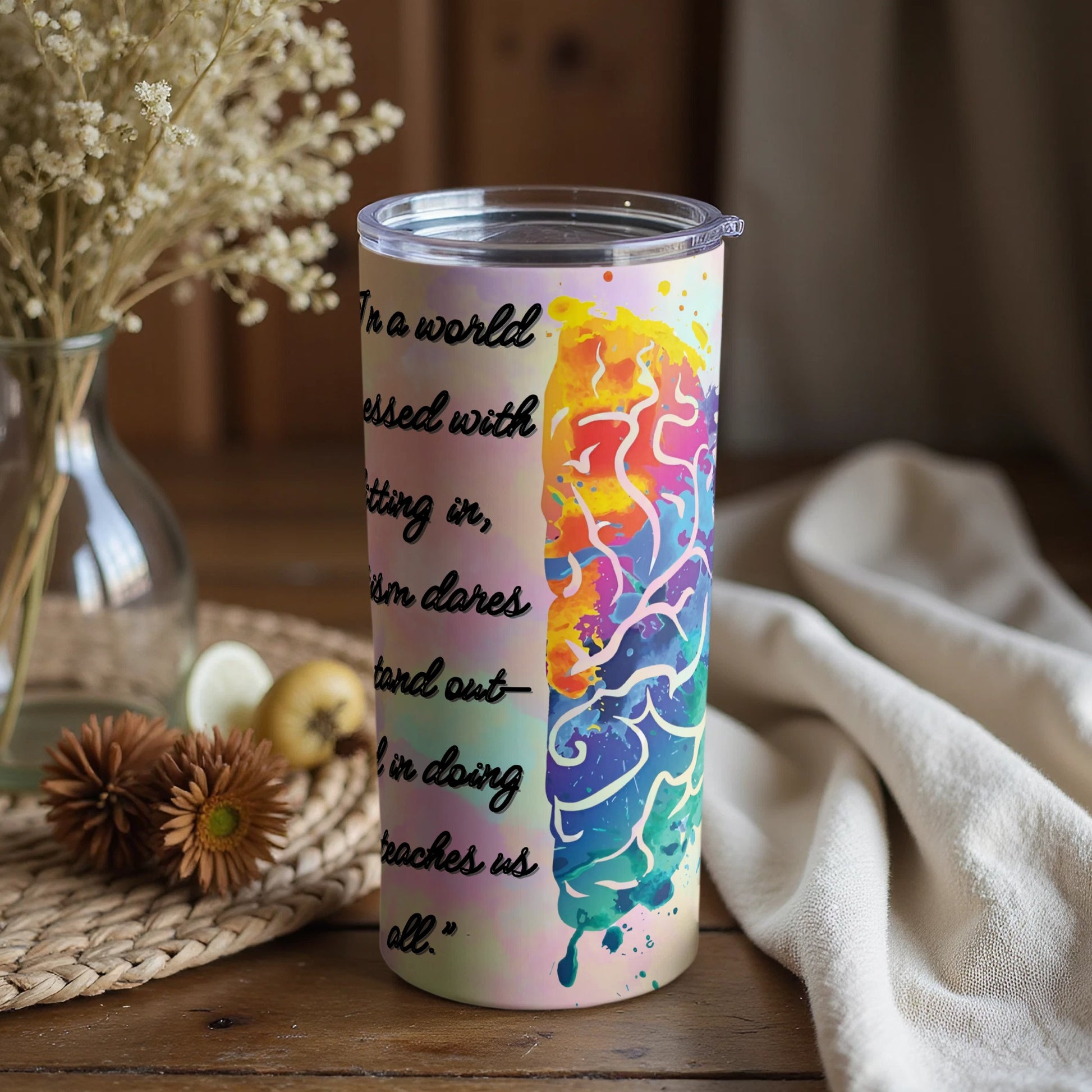 Inspirational Insulated Tumbler for Everyday Motivation