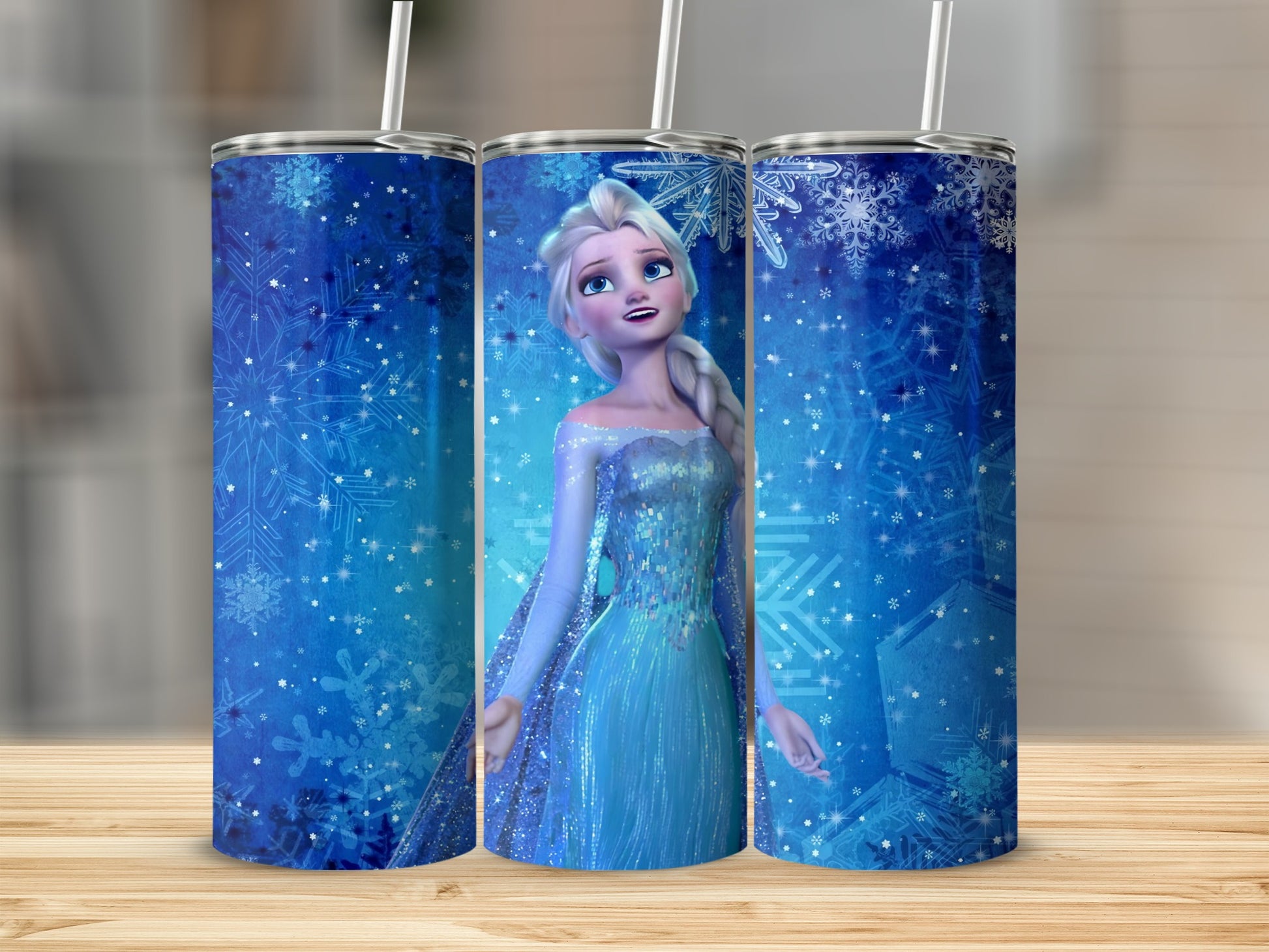Frozen Inspired Character Themed Tumbler for Fans
