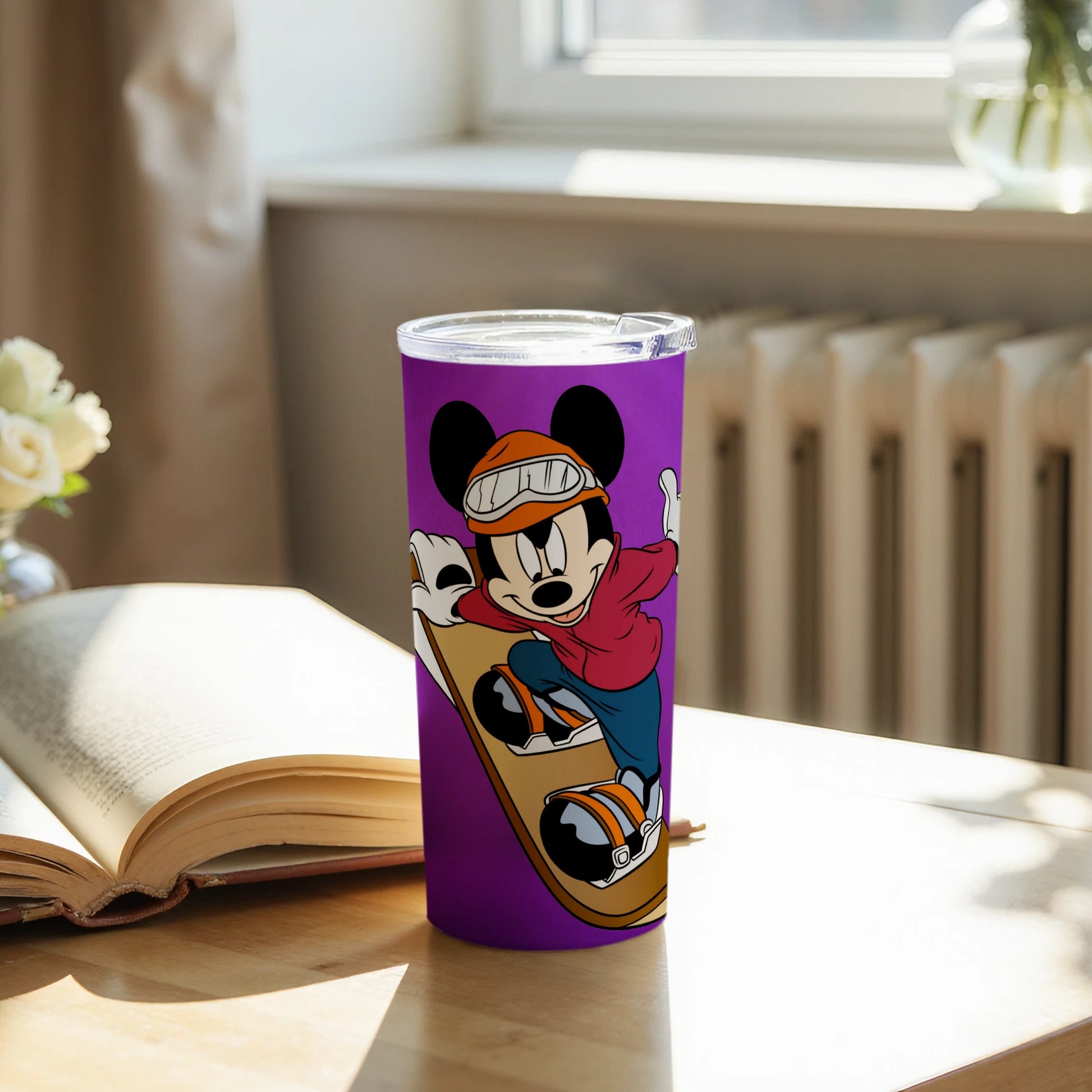 Mickey Mouse Skateboarding Tumbler for Fans
