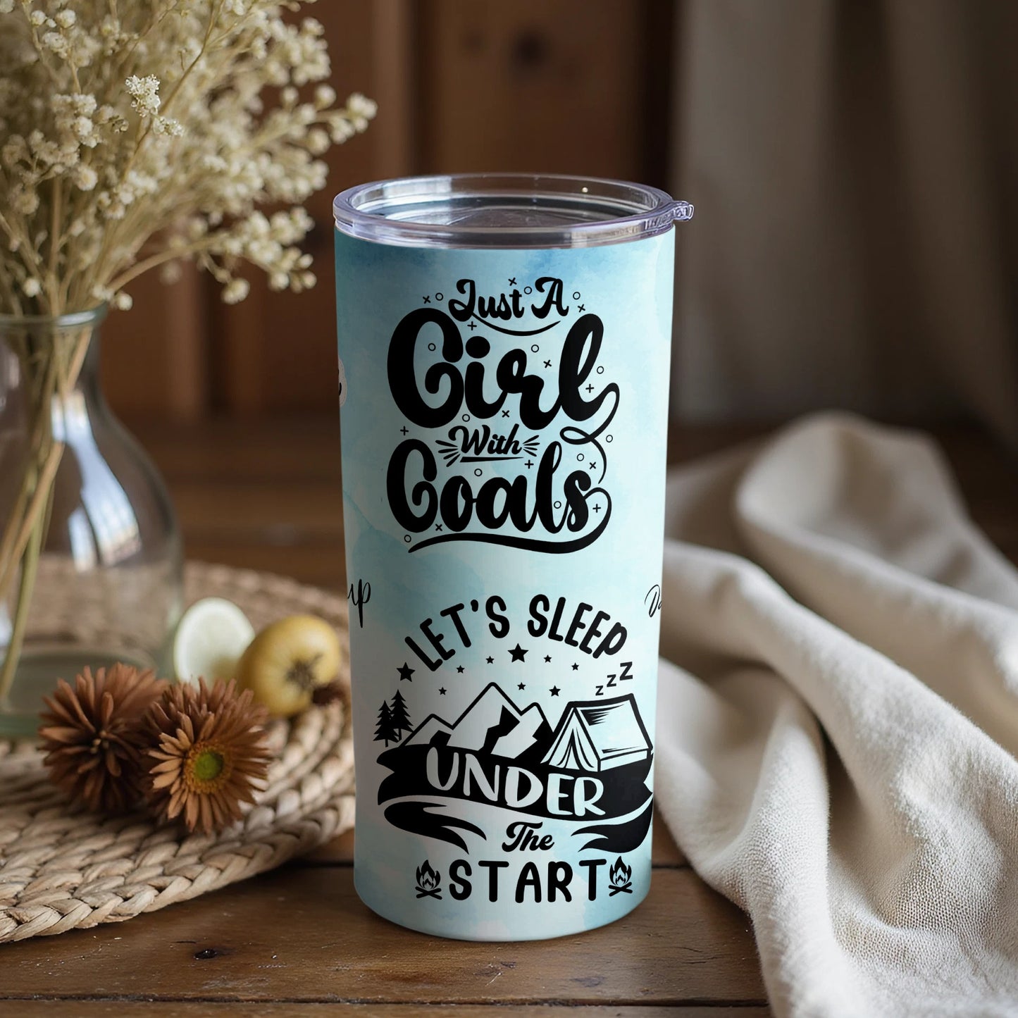 Let's Sleep Under The Stars Just A Girl With Goals Tumbler